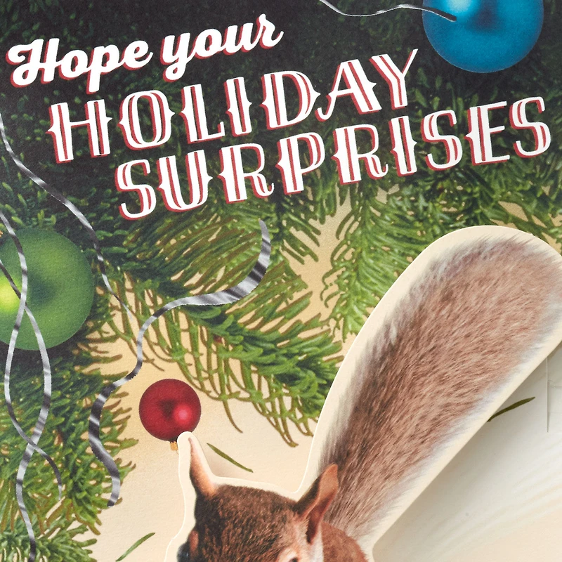 National Lampoon's Christmas Vacation™ Squirrelly Holiday Funny Pop-Up Christmas Card With Sound for only USD 7.59 | Hallmark