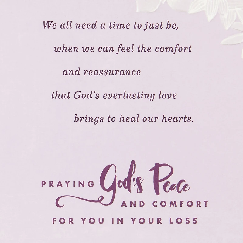 God's Everlasting Love Religious Sympathy Card for only USD 3.99 | Hallmark