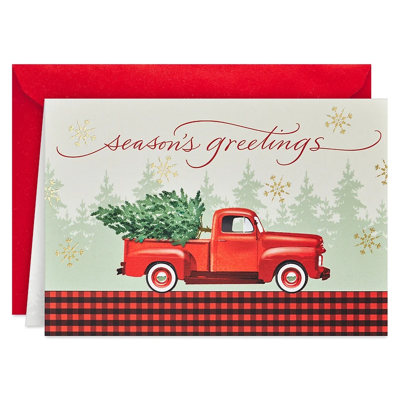 Rustic Red Truck Boxed Christmas Cards, Pack of 40 for only USD 15.49 | Hallmark