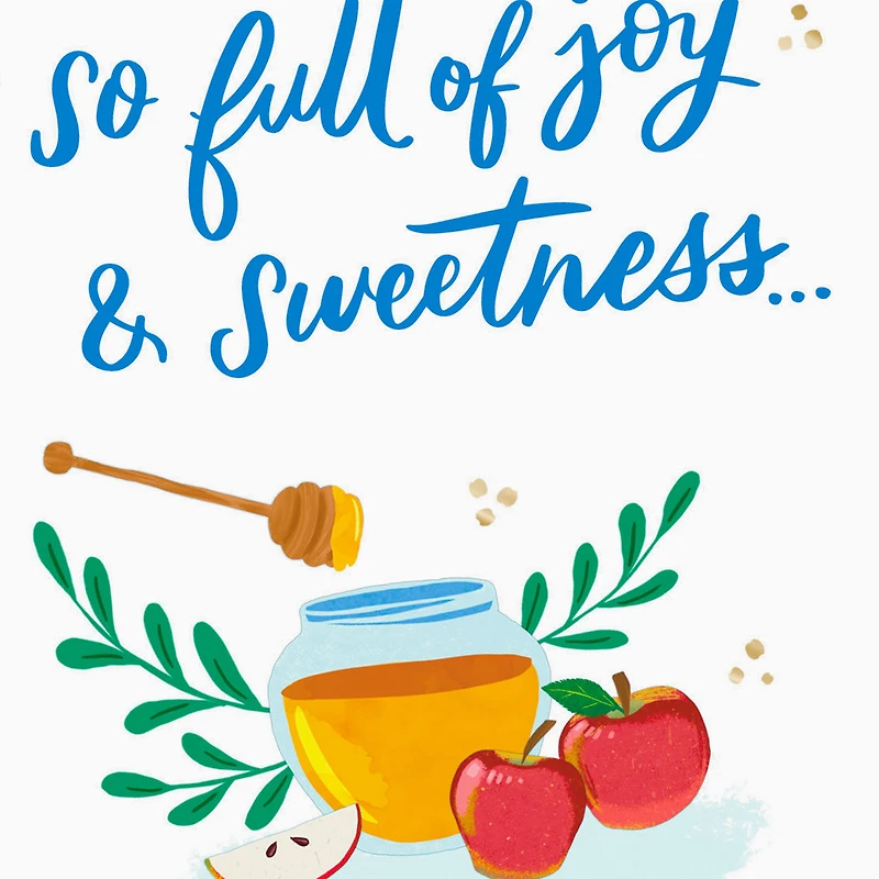 Full of Joy and Sweetness Rosh Hashanah Card for only USD 3.99 | Hallmark