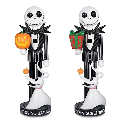 Disney Tim Burton's The Nightmare Before Christmas Jack Skellington Nutcracker Figurine, 12" for only USD 64.99 | Hallmark