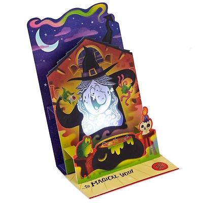 Cackling Witch Funny Pop-Up Halloween Card With Sound and Light for only USD 11.99 | Hallmark