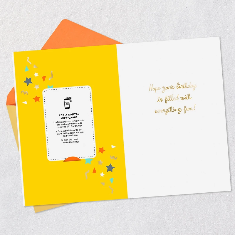 Filled With Fun Gift Card Greeting Funny Birthday Card for only USD 4.99 | Hallmark