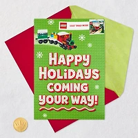 LEGO® CREATOR™ Christmas Card for Kids With LEGO® Winter Holiday Train Set for only USD 9.99 | Hallmark