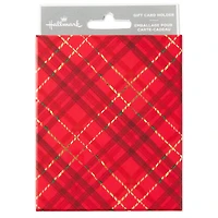Red Plaid Holiday Gift Card Holder Box for only USD 4.99 | Hallmark