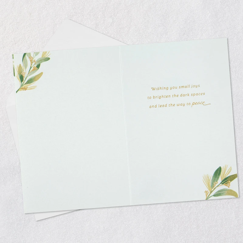 Wishing You Small Joys to Brighten the Dark Spaces Christmas Sympathy Card for only USD 5.59 | Hallmark