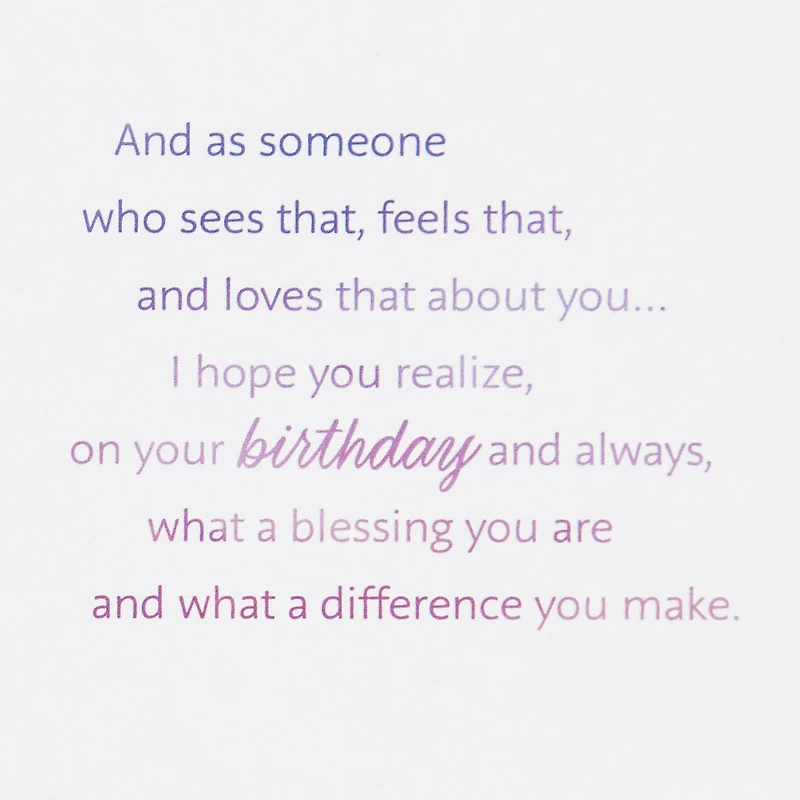 You're a Special Soul With a Shining Spirit Birthday Card for only USD 5.99 | Hallmark