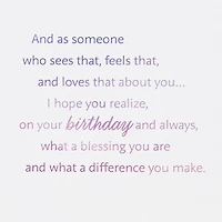 You're a Special Soul With a Shining Spirit Birthday Card for only USD 5.99 | Hallmark
