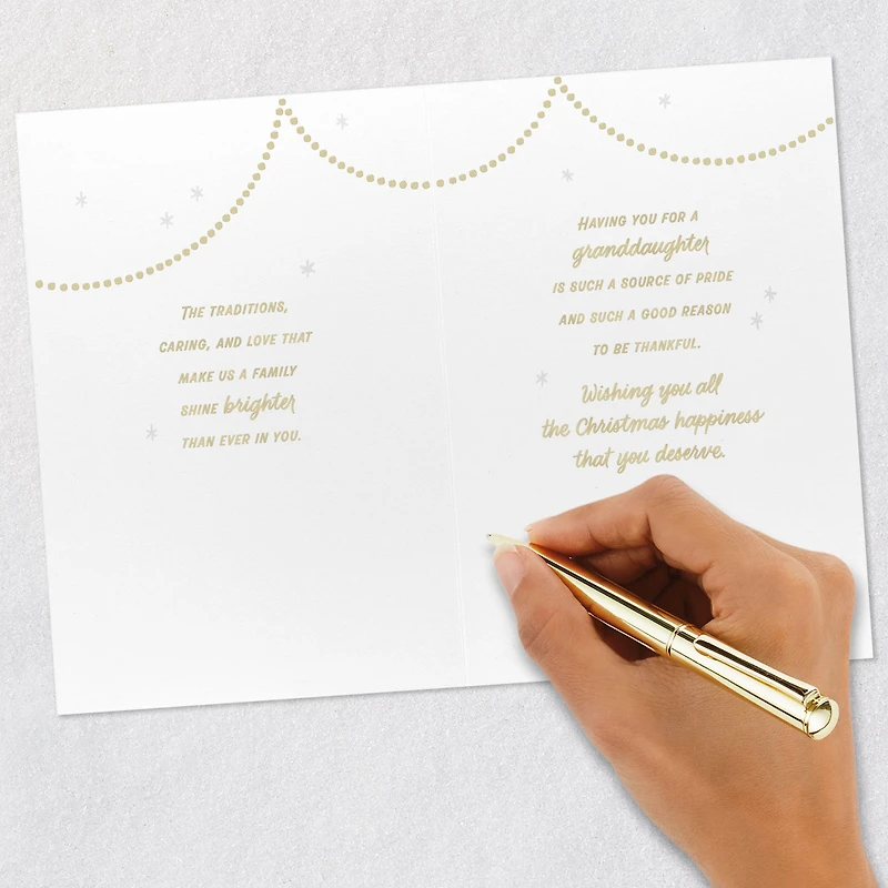 You Make Our Family Tree More Beautiful Christmas Card for Granddaughter for only USD 5.99 | Hallmark