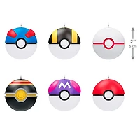 Pokémon Poké Ball Ornaments, Set of 6 for only USD 42.99 | Hallmark