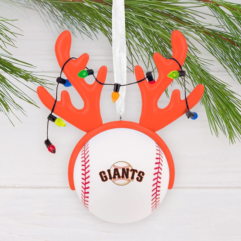 MLB San Francisco Giants™ Reindeer Baseball Hallmark Ornament for only USD 12.99 | Hallmark