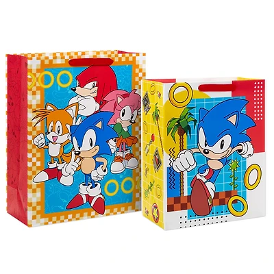 Sonic the Hedgehog™ and Friends 2-Pack Assorted Gift Bags for only USD 8.99 | Hallmark