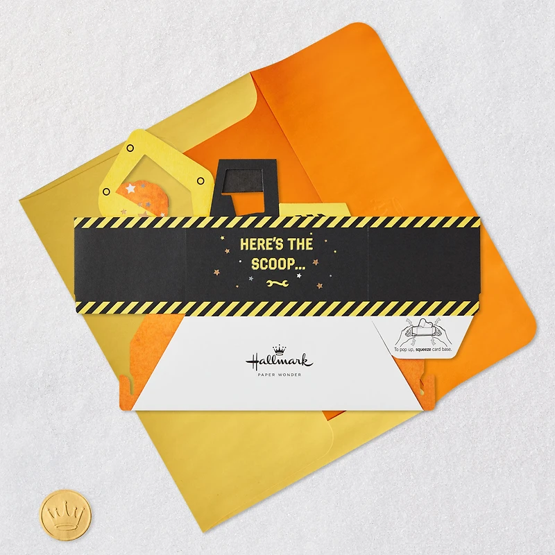Here's the Scoop Pop-Up Card for only USD 7.99 | Hallmark