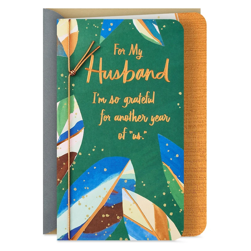 Grateful for Another Year of Us Anniversary Card for Husband for only USD 6.59 | Hallmark