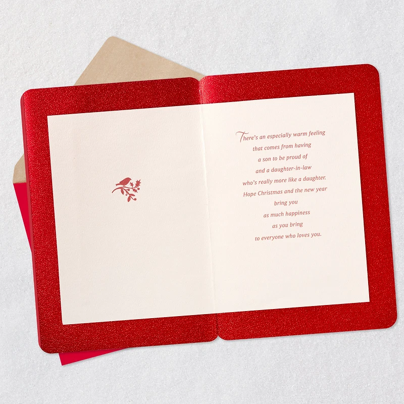 Warm Feelings Christmas Card for Son and Daughter-in-Law for only USD 6.59 | Hallmark