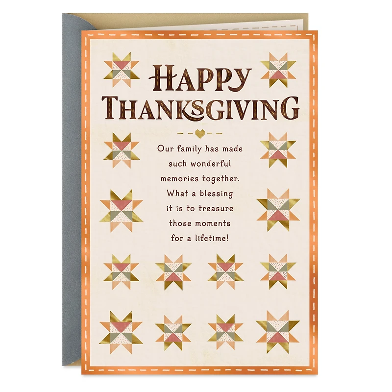 We've Made Wonderful Memories Religious Thanksgiving Card for Relative for only USD 3.99 | Hallmark