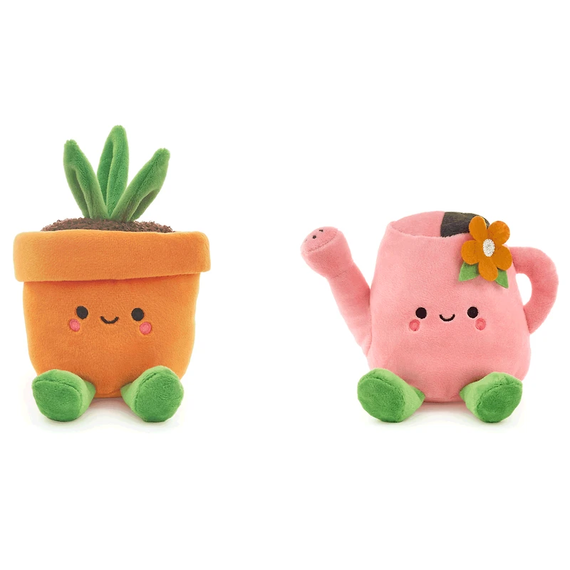 Better Together Watering Can and Plant Magnetic Plush Pair, 4.5" for only USD 19.99 | Hallmark