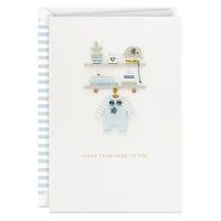 Loved from Head to Toe New Baby Boy Card for only USD 8.59 | Hallmark