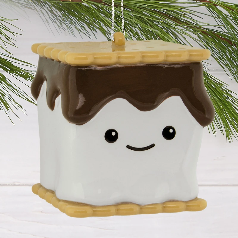 Smiling S'more Shatterproof Hallmark Ornament for only USD 7.99 | Hallmark