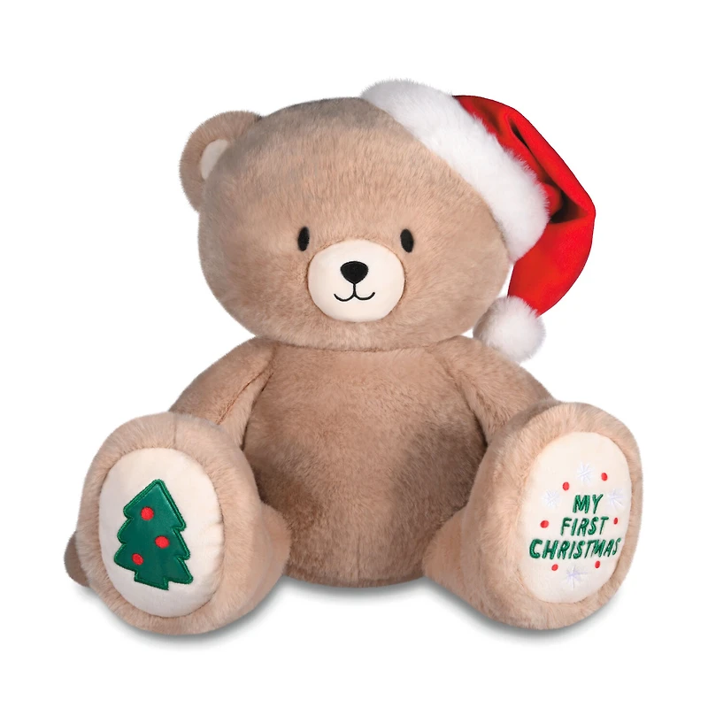 My First Christmas Teddy Bear Plush, 10" for only USD 39.99 | Hallmark
