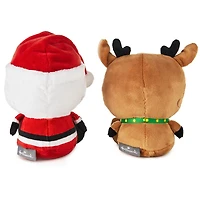 Better Together Santa and Reindeer Magnetic Plush Pair, 5.75" for only USD 19.99 | Hallmark