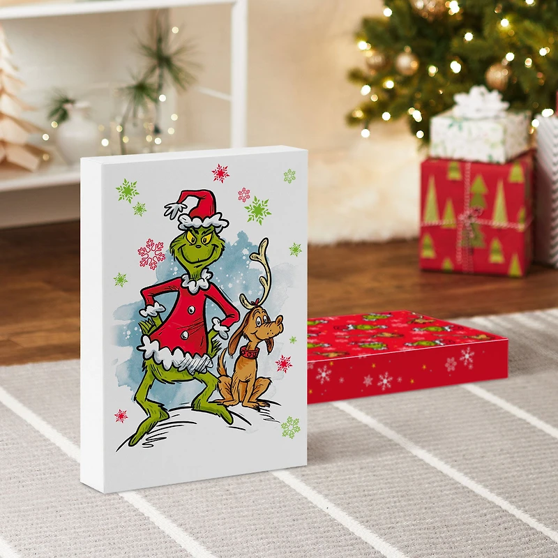 Dr. Seuss's How the Grinch Stole Christmas!™ Red and White 4-Pack Medium Christmas Gift Boxes for only USD 6.99 | Hallmark