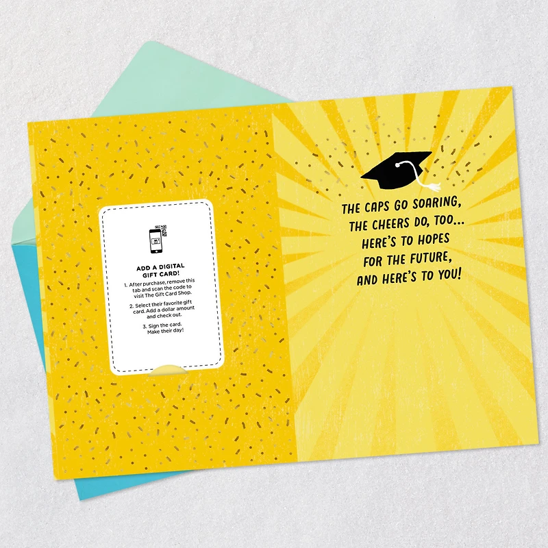 Here's to You Gift Card Greeting Graduation Card for only USD 4.99 | Hallmark
