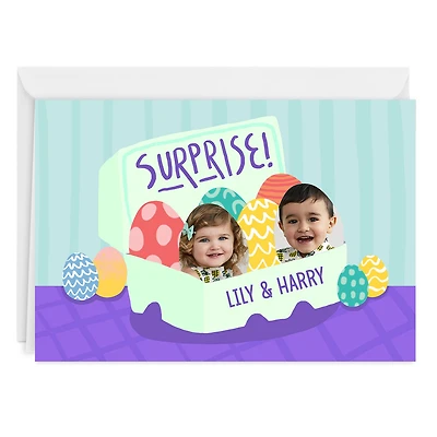 Egg-Cellent Surprise Custom Easter Card for only USD 4.99 | Hallmark