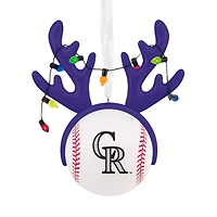 MLB Colorado Rockies™ Reindeer Baseball Hallmark Ornament for only USD 12.99 | Hallmark