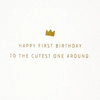 Cutest One Around First Birthday Card for only USD 7.59 | Hallmark