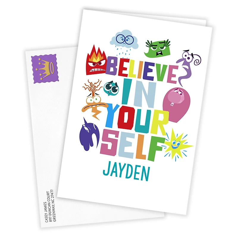 Disney/Pixar Inside Out 2 Believe in Yourself Custom Encouragement Card for only USD 4.99 | Hallmark