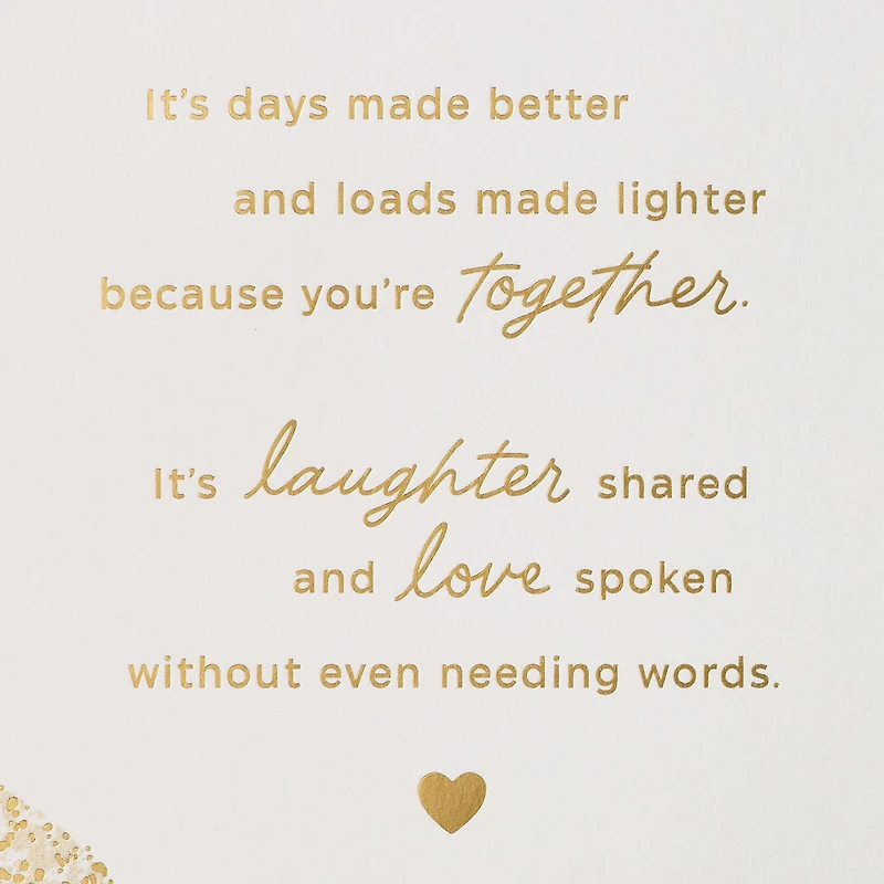 The Marriage You've Built Is Worth Celebrating Anniversary Card for only USD 9.99 | Hallmark