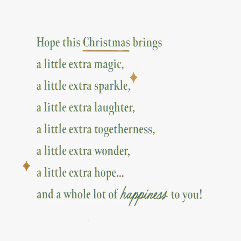 A Little Extra Merry, Vintage Ornaments Christmas Card for only USD 9.59 | Hallmark