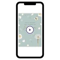 Marjolein Bastin Their Memory Will Bloom Forever Custom Sympathy Card for only USD 4.99 | Hallmark