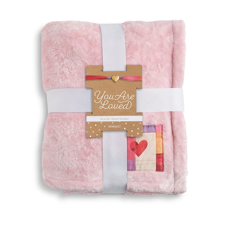 Demdaco You Are Loved Plush Blanket and Bracelet Set for only USD 42.99 | Hallmark