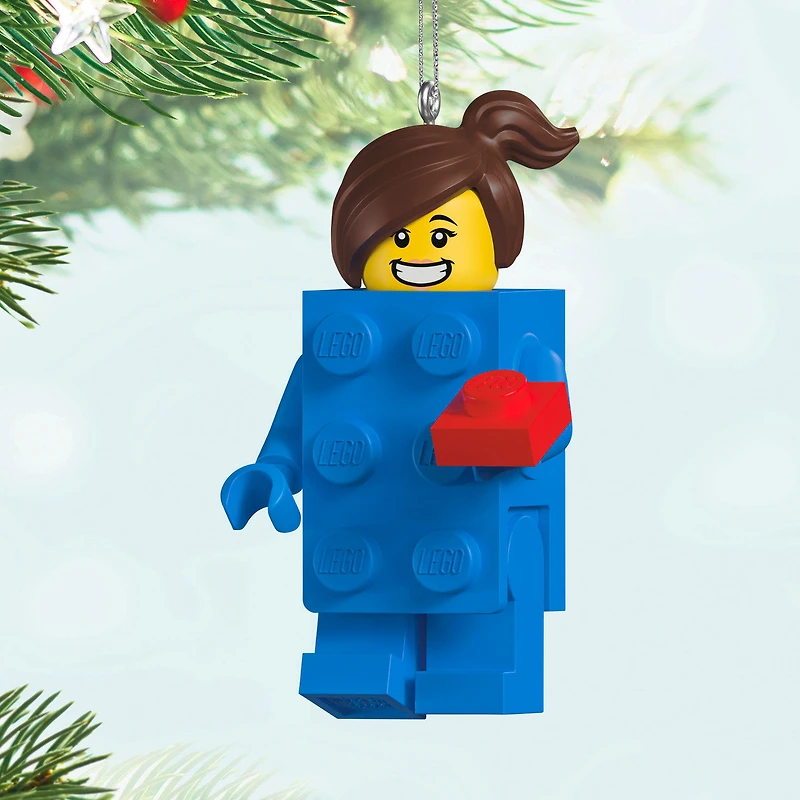 Brick Suit Girl LEGO® Minifigure Ornament for only USD 20.99 | Hallmark