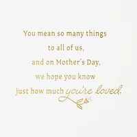 Our Family Is Lucky to Have You Mother's Day Card for Grandma for only USD 6.59 | Hallmark