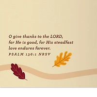 Season of Grateful Hearts Religious Thanksgiving Card for only USD 2.00 | Hallmark