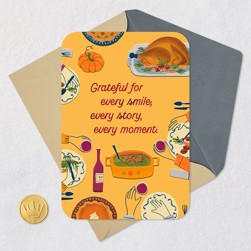 Grateful for Every Moment Thanksgiving Card for only USD 2.99 | Hallmark