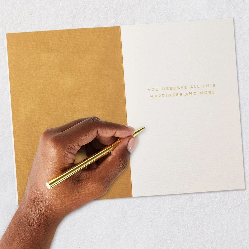 You Deserve All This Happiness Congratulations Card for only USD 6.59 | Hallmark