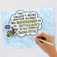 Handsome and Intelligent Funny Pop-Up Birthday Card for Grandson for only USD 5.59 | Hallmark