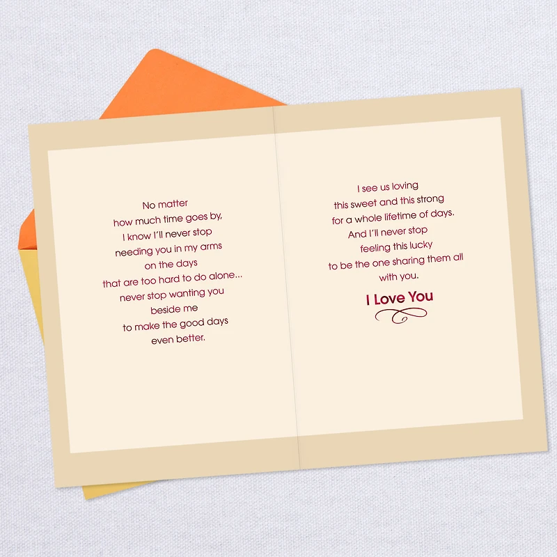 Always Together, Baby Romantic Love Card for only USD 3.59 | Hallmark