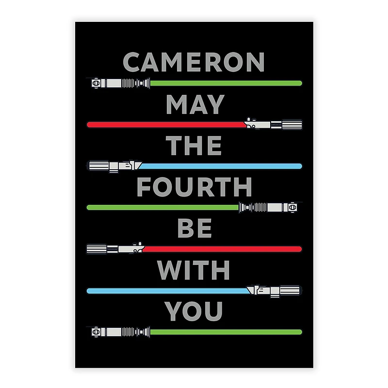 Star Wars™ May the Fourth Custom Card for only USD 4.99 | Hallmark