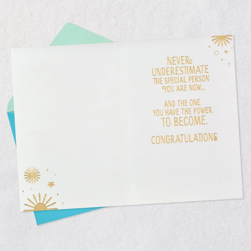 Never Underestimate Yourself Graduation Card for only USD 6.59 | Hallmark