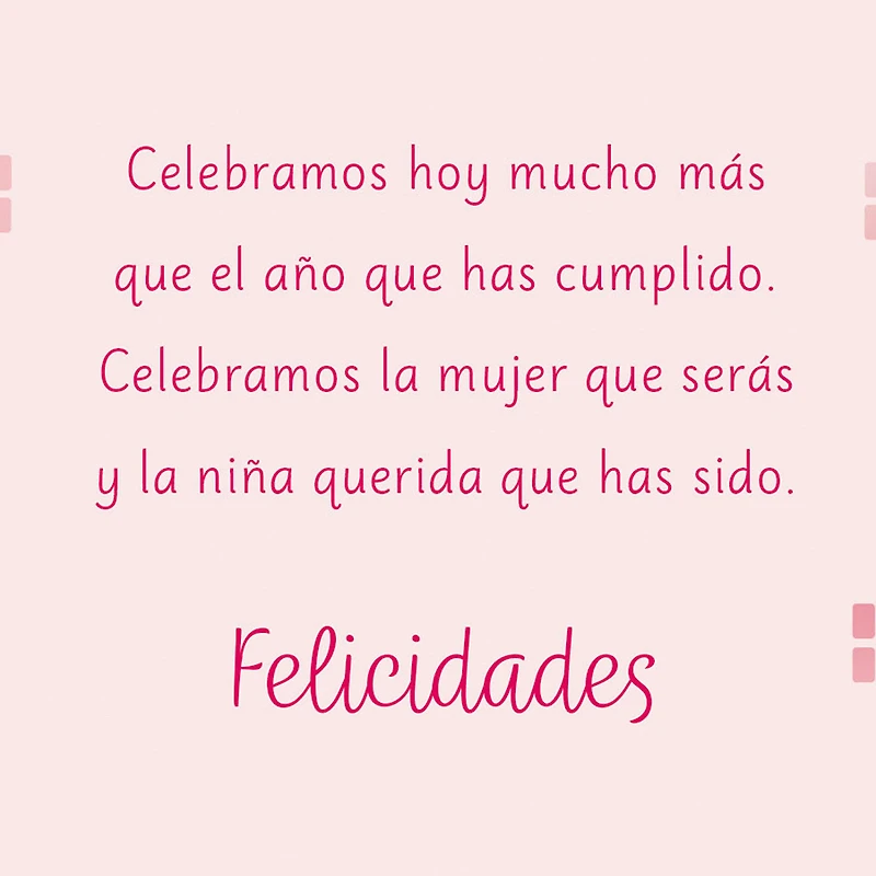 Today We Celebrate You Spanish-Language Quinceañera Card for only USD 3.99 | Hallmark