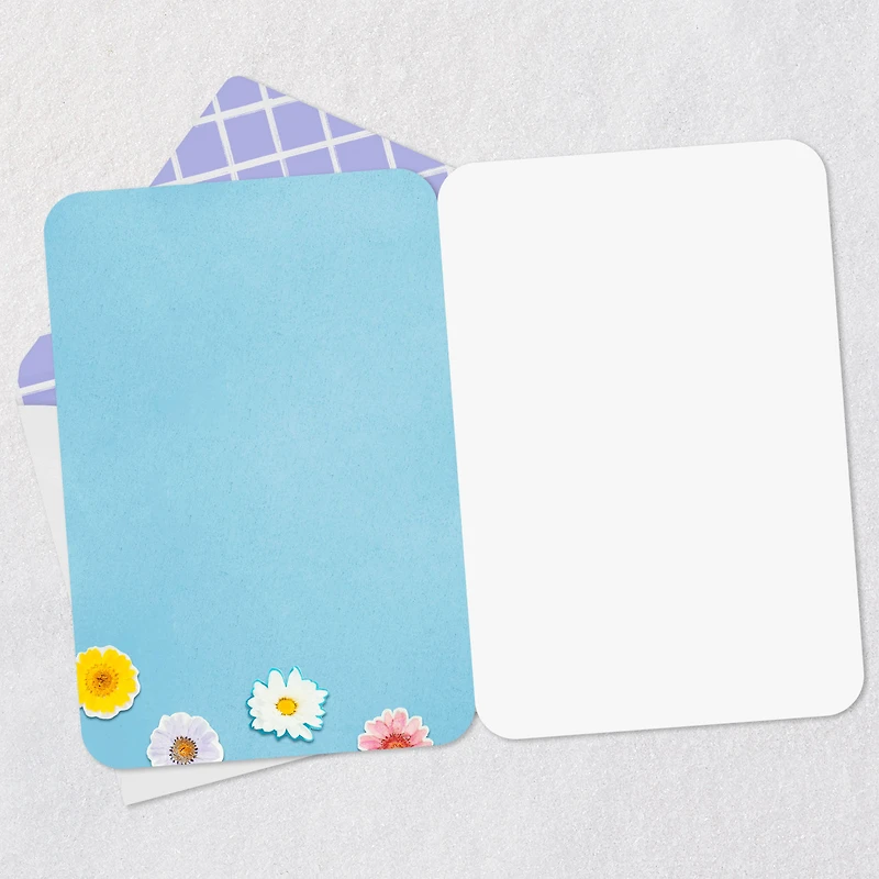 Flowers and Butterfly Wing Collage Blank Card for only USD 2.99 | Hallmark