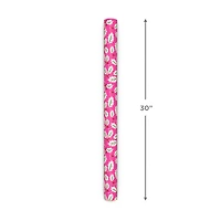 Holly on Rose/Diagonal Bright Stripes Christmas Reversible Wrapping Paper Roll, 30 sq. ft. for only USD 4.99 | Hallmark