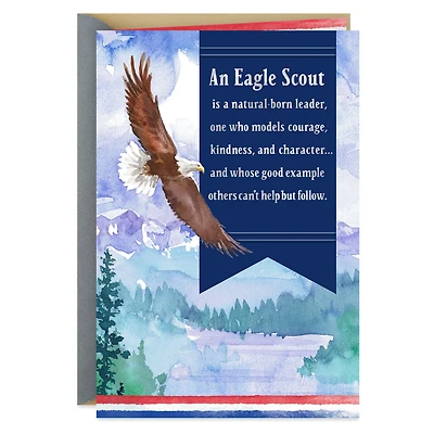 A Model of Character Eagle Scout Congratulations Card for only USD 2.99 | Hallmark