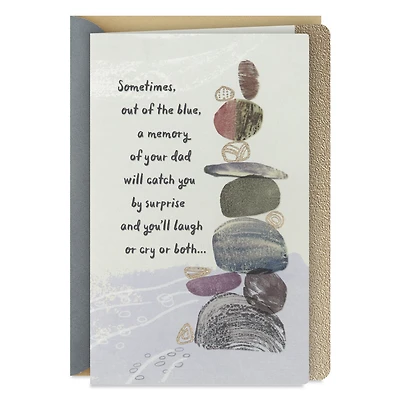 The Memories You Hold Close Sympathy Card for Loss of Dad for only USD 5.59 | Hallmark