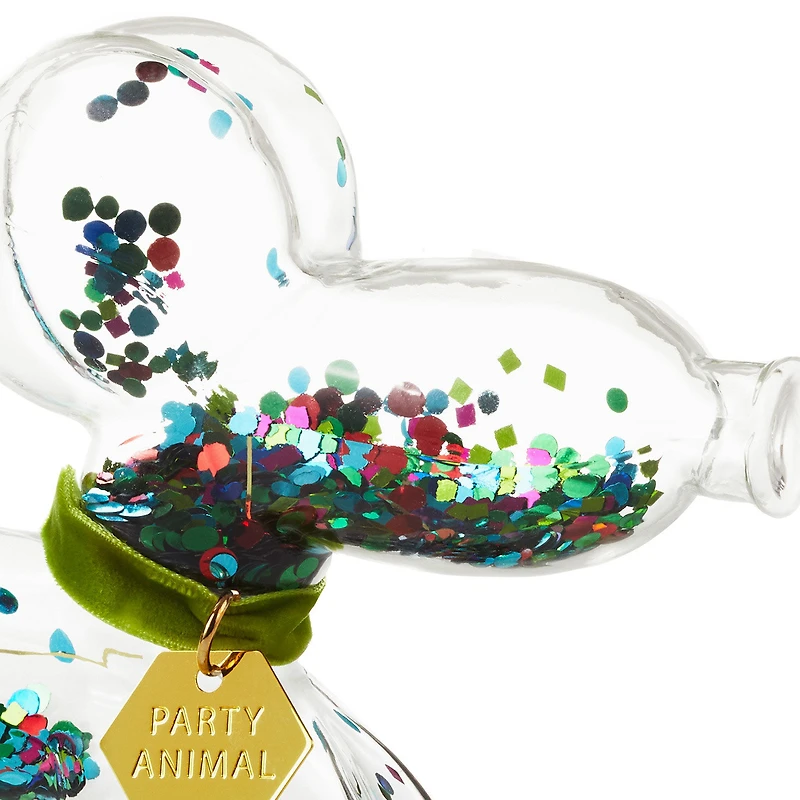 Confetti-Filled Glass Balloon Dog for only USD 34.99 | Hallmark
